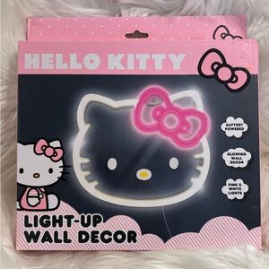 Hello Kitty Light Up Wall Decor Pink & White Lights Sanrio